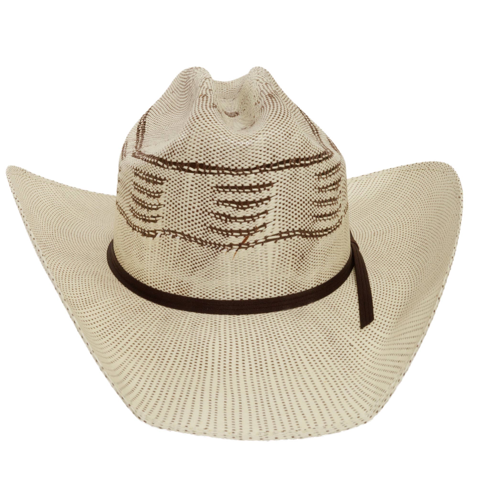 Bengora Straw Western Hat - Ivory / XL