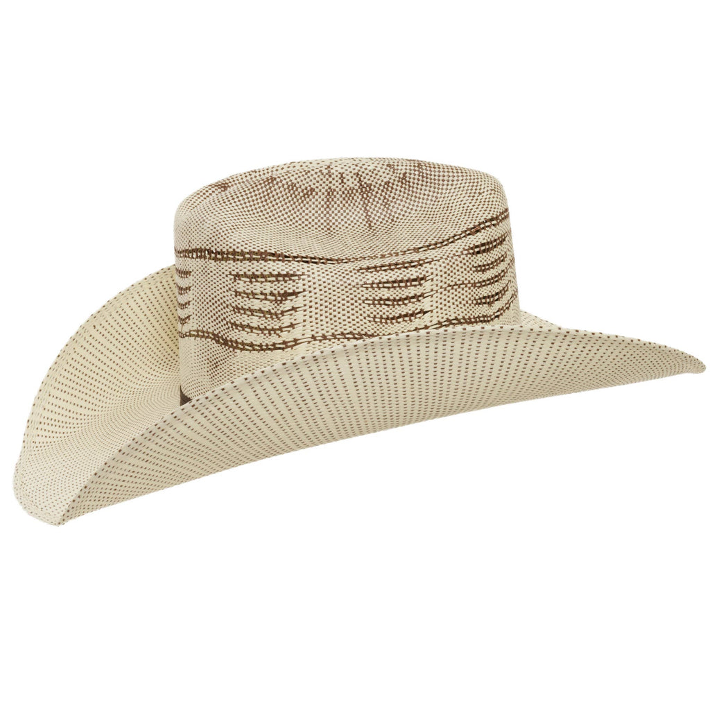Bengora Straw Western Hat -: Ivory / LG